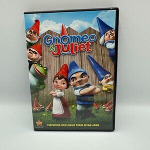 Gnomeo & Juliet DVD 2011 Animated Comedy Featuring Elton John Touchstone Films